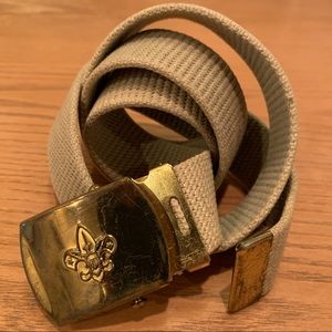 Vintage Boy Scout Belt